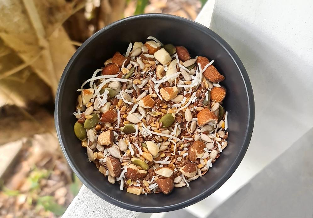 Almond, Coconut, Flaxseed, Sunflower & Pepitas