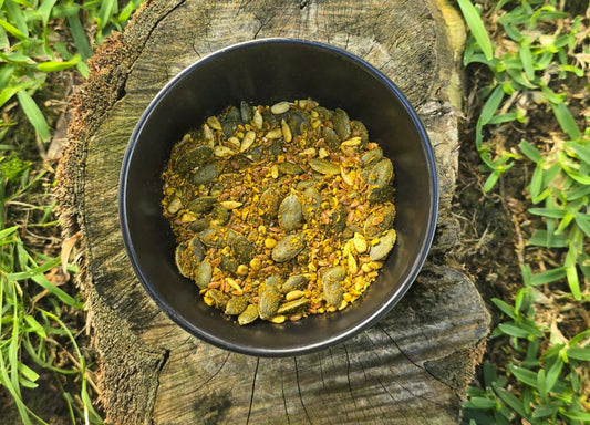 Hemp, Green Spirulina, Pumpkin Seed, Turmeric, Sunflower, Flaxseed & Chia