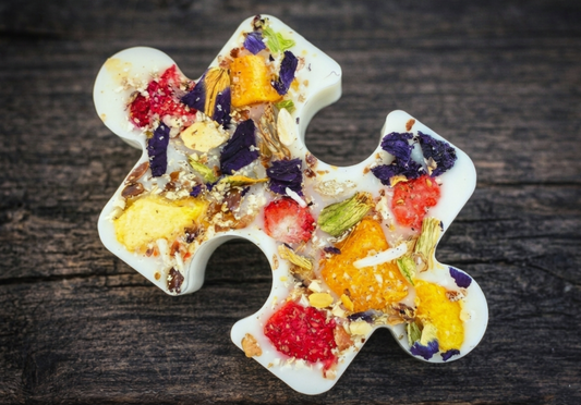 Fruit, Seed & Nut Puzzle Piece
